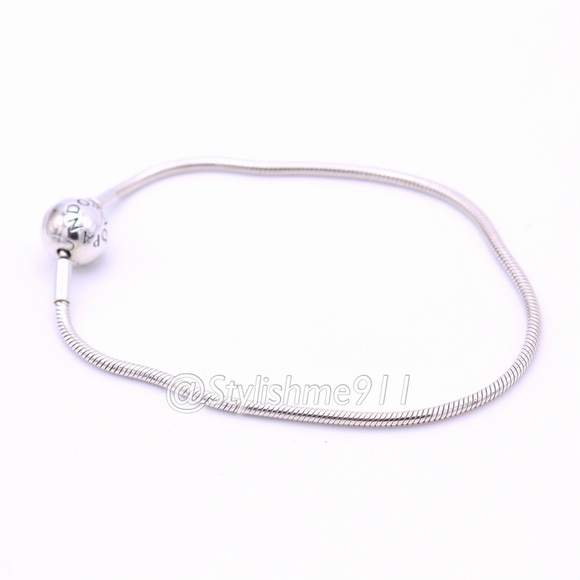 Authentic PANDORA Sterling Silver ESSENCE Bracelet with Pandora Clasp - Picture 4 of 9